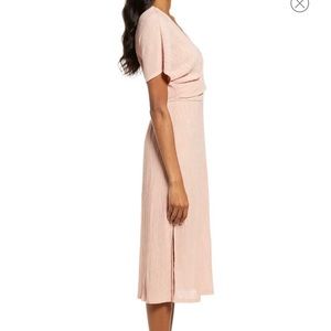 Beautiful blush colored phoebe dress. Never worn